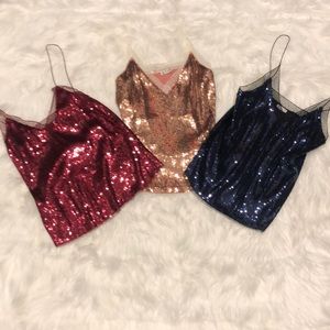 Free People, Sequined Camis